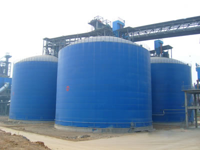 榆阳水泥钢板库改造