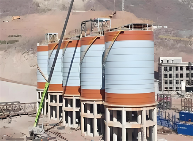 榆阳高架钢板仓